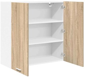 Függő szekrény Riga Sonoma tölgy 80 x 31 x 80 cm Faanyag