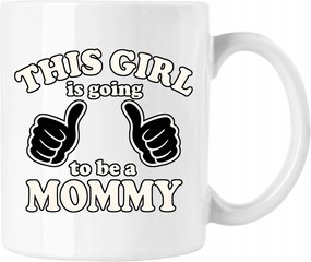 Bögre Kismama Büszkeség Fehér 330ml