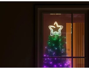 Twinkly TWTT030SPP-GUSB -LED RGB Dimmelhető Karácsonyi csillag 76xLED USB Wi-Fi