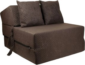 FI Strukturált összehajtható matrac - 200x15x70 cm Szín: Szürke