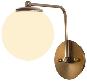 Aranyszínű fali lámpa ø 15 cm Daisy – Opviq lights