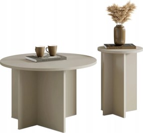 Két Asztal Szett Nappaliba Kasmír Tavo 70/35CM