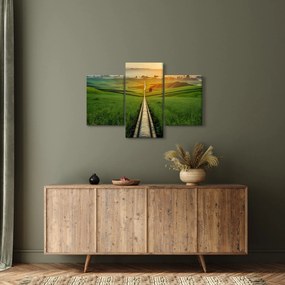Kép - Napfelkelte a völgy felett (90x60 cm)