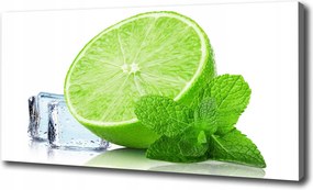 Vászonkép Lime jéggel 100x70 cm