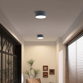 Brilagi - LED fürdőszobai mennyezeti lámpa FORIS LED/20W/230V átm. 15 cm antracit IP44