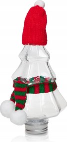 Karácsonyi 400 ml-es karácsonyfa alakú flakon gél szappan sampon