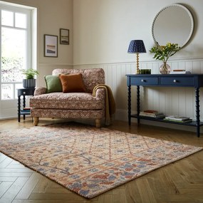 Natúr színű kézi szövésű jutakeverék szőnyeg 160x230 cm Taylor Patchwork – Flair Rugs