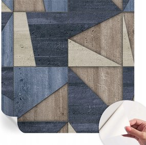 Öntapadós tapéta Divatos 3D fali ragasztó Geometrikus minták 250x250