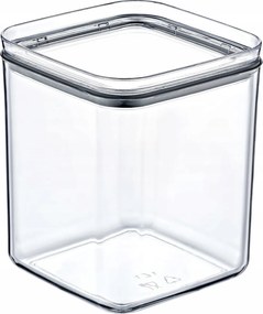 Easyform Kristály Ételtároló Tartály 1L Zárható Ömlesztett Liszt Só Rizs