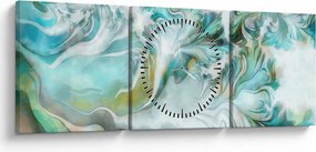 Kép - Absztrakt minták festése (órával) (90x30 cm)