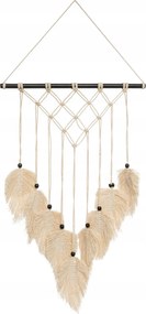 Fali dekoráció 95 cm Makramé Rojt Függő