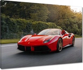 Vászonkép 80x60 Piros Ferrari út