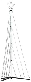 hideg fehér LED karácsonyfa 339 LED 182 cm