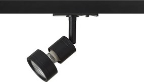 RENDL PURINA egyáramkörös sínre fekete 230V LED GU10 8W