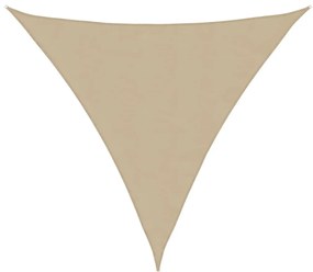 bézs 100% poliészter oxford szövet napvitorla 2 x 2 x 2 m