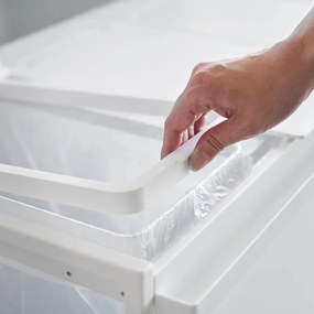 Fehér fém szelektív szemetes Tower – YAMAZAKI