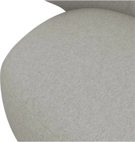 Világosszürke fotel Kama – Makamii