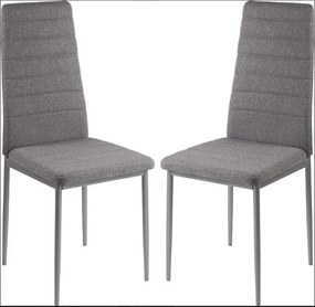 Coleta Nova étkezőszék - Szürke Szövet N