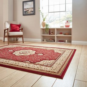 Piros szőnyeg 80x140 cm Heritage – Think Rugs