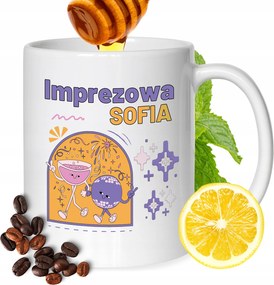 Bögre Szófia Barátnők Feleségek Ajándék Nyomtatott Fehér 330ml