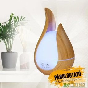 DESIGN Aromaterápiás Párologtató, Ultrahangos Párásító és Illatosító Készülék Távirányítóval FT-XX781