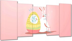 Vászonkép 150x80 Nyúl Húsvét