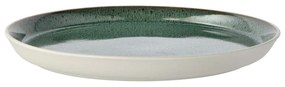 Fehér-zöld kőedény tányér ø 27 cm Gastro White/Green – Bitz