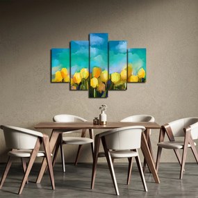 Sárga tulipán képe (150x105 cm)