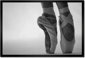 Poszterek keretben 60x40 Balett balerina tánc