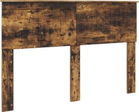vidaXL Fejtámla Füstölt tölgy 140 cm Faanyag