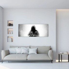 Kép - Egy szerzetes egy kolostorban (120x50 cm)