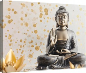 Vászon Falikép Absztrakt Buddha A Konyha Nappali Hálószobájába 100x70