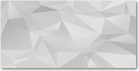 Lacobel Absztrakt panel háromszögek 100x50 cm Ragasztó