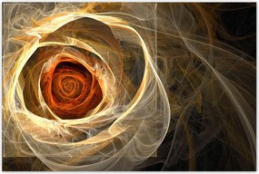 Poszterek 120x80 Fraktál rózsa