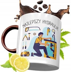 Bordó Bögre Vízvezeték Szerelőnek Születésnapi Ajándék fényképes nyomtatással