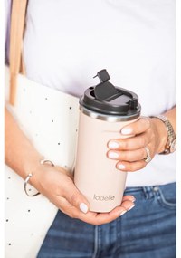 Világos rózsaszín termobögre 500 ml Eco – Ladelle