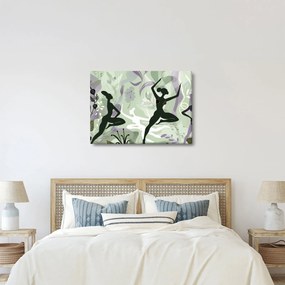 Kép - A táncosok illusztrációja (70x50 cm)