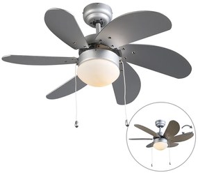 Mennyezeti ventilátor szürke - Fresh 3