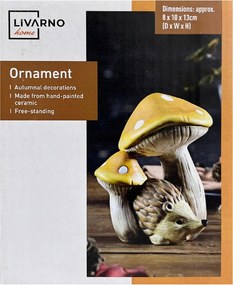 Livarno home Kerti figura kerámia Gomba Süni 119 RR-29