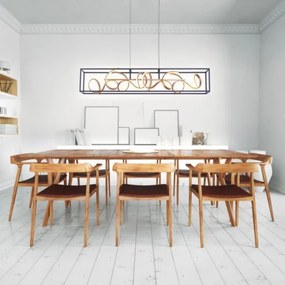 Paul Neuhaus 2416-18 - LED Szabályozható csillár zsinóron SELINA 4xLED/10,2W/230V