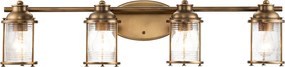 Quintiesse ASHLAND BAY QN-ASHLANDBAY4-NBR-BATH Fali lámpa 4x60W/E27 IP44
