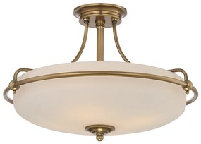 Elstead QZ-GRIFFIN-SFM-WS - Felületre szerelhető csillár GRIFFIN 4xE27/100W/230V réz