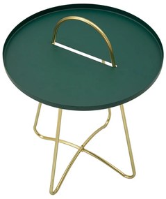 Fém kerek tárolóasztal ø 45 cm Grent – Mauro Ferretti