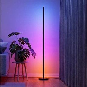 Nanoleaf N7204K02-1FL- RGBW LED dimmelhető állólámpa LED/22W/230V 2200-6500K Wi-Fi