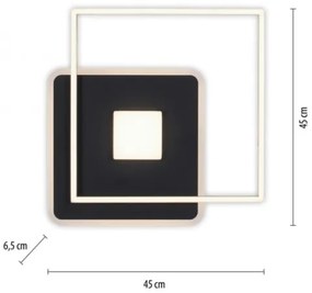 JUST LIGHT. 15045-18 - LED Dimmelhető mennyezeti lámpa DOMINO LED/26W/230V