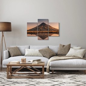 A Mount Taranaki visszaverődése, Új-Zéland (90x60 cm)