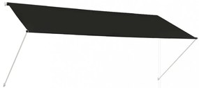 feltekerhető antracitszürke napellenző 300 x 150 cm