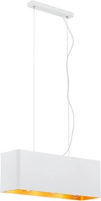 ARGON 1424 TENERYFA Modern Függesztett Lámpa Fehér, Arany E27 IP20
