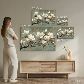 DUBLEZ | Nagy falikép - Magnólia virágok