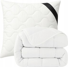 Paplan és párna 140x200 50x70 Antiallergén egész éves cipzár Lengyel